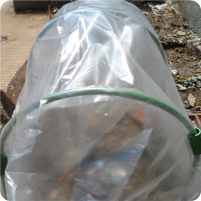 Transparent greenhouse film plastic cover